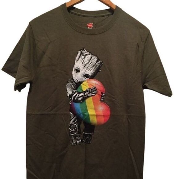 No Brand Other - Groot Pride Tshirt Men’s size Small